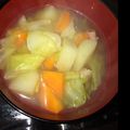 にむばすしゅたーぜん's cooksnap of when they made 野菜たっぷりの食べるスープ.