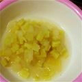 ブウチャン's cooksnap of when they made 離乳食初期☆中期 さつまりんご.