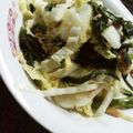 タンサンタンサン's cooksnap of when they made [簡単]白菜と春菊の湯引きごまポン和え.