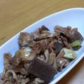 プーパン's cooksnap of when they made ♪こんにゃくと豚こまの味噌いため♪.
