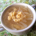 pyonpoco's cooksnap of when they made 大根の皮　de エコ　スープ.