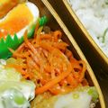 どんぴんたん's cooksnap of when they made お弁当の彩りに！にんじんのきんぴら.