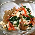 フローラルデイズ's cooksnap of when they made ほうれん草の白和え☆.