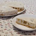 愛犬みるく's cooksnap of when they made ヘルシー☆洋梨のレアチーズケーキ.