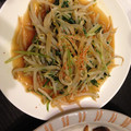 ばちち's cooksnap of when they made もやしと水菜の炒め物.