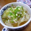 geen's cooksnap of when they made キャベツたっぷりスープ.