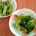 ゆりた～ん's cooksnap of when they made 小松菜のゴマ和え＊わかりやすい分量です＊.
