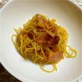 ma___111's cooksnap of when they made 【本格クリームなし】簡単カルボナーラ.