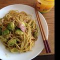 桜香蘭's cooksnap of when they made ベーコンとアボカドのまろやかパスタ.