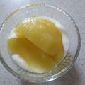 チョコチョコかえる's cooksnap of when they made 煮りんごで簡単デザートヨーグルト.