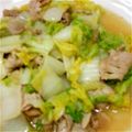 sayaaah's cooksnap of when they made 簡単！ 白菜と豚肉のネギ塩バター炒め.