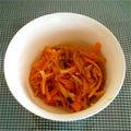 ♪★しおり★♪'s cooksnap of when they made サキイカと野菜のピリ辛おつまみ♡.