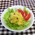 龍青空ママ's cooksnap of when they made 不思議な？かぼちゃサラダ.