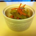 Faiza's cooksnap of when they made ∮ セロリ✰にんにくゴマ味噌✰炒め ∮.