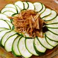 らすおやじ's cooksnap of when they made ズッキーニとみょうがのサラダ.