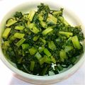 ょっすぃﾁｬﾝ's cooksnap of when they made ＊かぶ(大根)の葉でごはんの友＊.