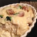 桜井凛子's cooksnap of when they made さつまいもグラタン☆豆乳ホワイトソース.