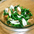 れのれのれの's cooksnap of when they made ほうれん草とちくわの梅肉和え♪.