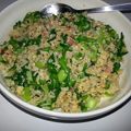 Cyan_ch's cooksnap of when they made かぶの葉っぱでガーリック炒飯.