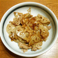 れのれのれの's cooksnap of when they made 豚蓮根の生姜焼き.