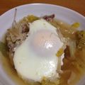 嬢さま's cooksnap of when they made ホッとする☆白菜と豚肉の煮物.