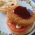ponnko's cooksnap of when they made トマトでジューシー☆コロッケトースト.