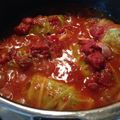 にいむん's cooksnap of when they made 圧力鍋でトロトロロールキャベツ.