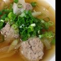 sara160's cooksnap of when they made あったまる肉だんごのスープ.