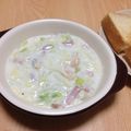 きょむきょん's cooksnap of when they made 簡単あったか白菜のクリーム煮.