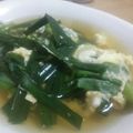 ysnfuj's cooksnap of when they made 余ったにらでもう一品♡にらの卵とじ.