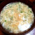 智紗都's cooksnap of when they made 卵と小葱の中華スープ♡.