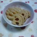 ゆきらっくま's cooksnap of when they made 簡単レンコンの煮物♪腸の動きを活発に！.