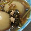 pipomay's cooksnap of when they made カブの鷄そぼろ煮♥.