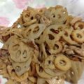 ジュリアン♪'s cooksnap of when they made シャキシャキ！れんこんと豚肉のきんぴら.