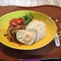 パラオガール's cooksnap of when they made ガパオライス～鶏ひき肉のバジル炒めご飯～.