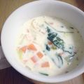 テイシー's cooksnap of when they made たっぷり野菜と鮭のクラムチャウダー♥︎.