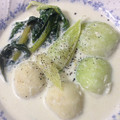 マラクス's cooksnap of when they made 簡単・青梗菜とかぶのとろ～り牛乳煮.