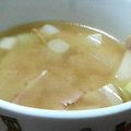yuka312svt's cooksnap of when they made 圧力鍋で♪ごろごろ大根味噌バタースープ.