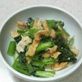 サーフブレイド's cooksnap of when they made 小松菜の塩麹炒め.