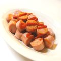 sacoママ's cooksnap of when they made おさかなソーセージで手軽なおつまみ.