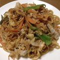 YUKIKI☆'s cooksnap of when they made 麺は半分♡切干大根deヘルシーな焼きそば.
