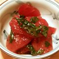kazu3838's cooksnap of when they made ✽ピリ辛まぐろユッケ✽.