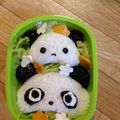 まゅゅゅゅー's cooksnap of when they made たれぱんだの親子のお弁当✿キャラ弁.