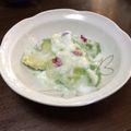 亜久里's cooksnap of when they made 目指せ美肌！アボカドヨーグルト.