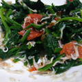 もか75's cooksnap of when they made ☆小ネタ☆ほうれん草の梅しらす和え.