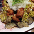 しぃーーーか's cooksnap of when they made さっぱりダレで　なすと鶏の揚げ物.