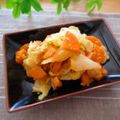 まろんかふぇ's cooksnap of when they made キャベツとニンジンのゴマ和え.