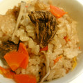 我が家でベーカリー's cooksnap of when they made 母直伝！秋のいろどり栗ごはん。.