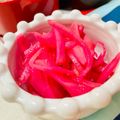 U☆kaoru's cooksnap of when they made 残った赤梅酢で〜自家製紅生姜♪.