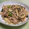 ビートルズ食堂's cooksnap of when they made 簡単美味☆豚コマ肉と長芋のゴマ味噌そてー.
